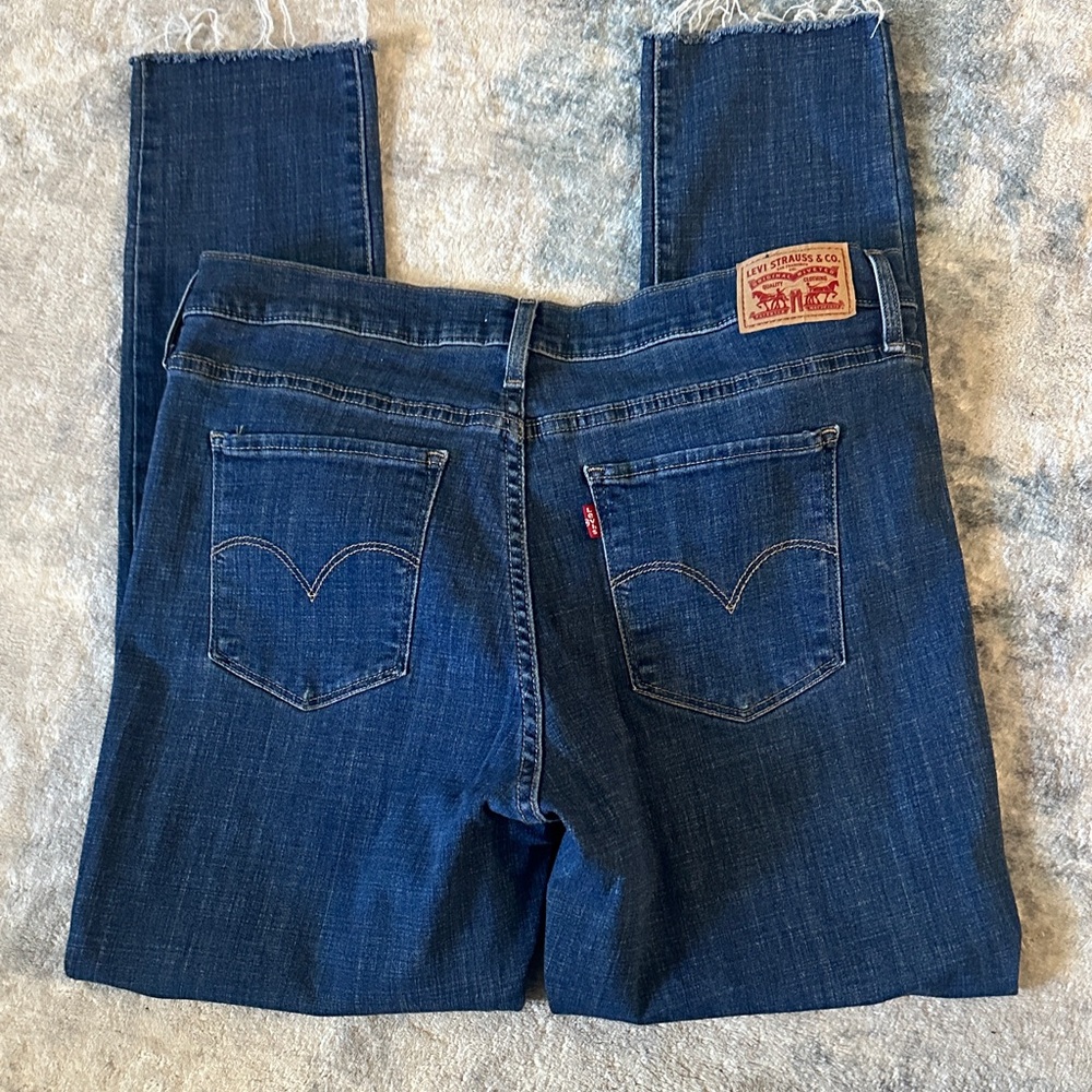 Levi's Women's Indigo Straight Leg Jeans
